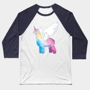 Unicorn Alpaca Baseball T-Shirt